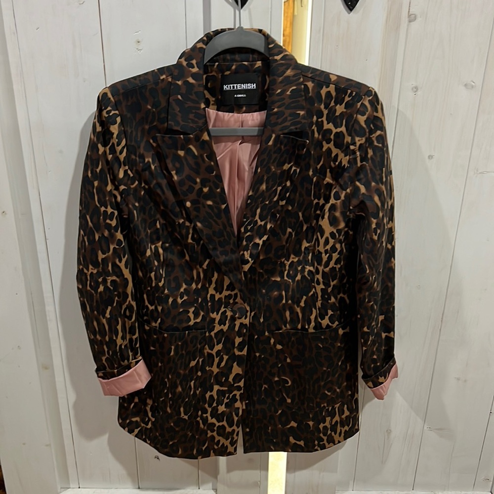 Cheetah Blazer
